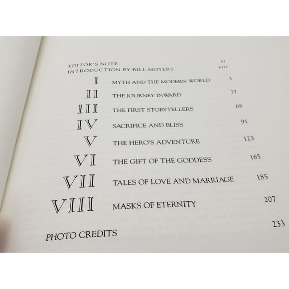 Joseph Campbell The Power Of Myth First Edition Hardcover With Bill Moyers - Picture 3 of 13